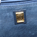 GUCCI Flora Shoulder Bag Canvas White Gold Auth 149250-18