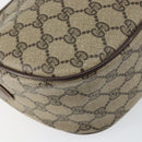 GUCCI GG Supreme Web Sherry Line Bag PVC Beige Gold 89 02 032 Auth 149251-17