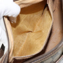 GUCCI GG Supreme Web Sherry Line Bag PVC Beige Gold 89 02 032 Auth 149251-11