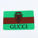 GUCCI GG Supreme Web Sherry Line Shoulder Bag PVC Beige Gold Auth 149255-21