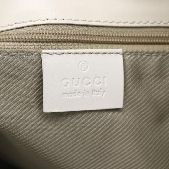 GUCCI GG Canvas Tote Bag Light Blue Gold 002 1099 Auth 149259