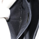 BALLY Chain Shoulder Bag Leather White Gold Auth 149267-21