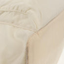 PRADA Backpack Nylon White Silver Auth 149274-20