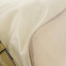 PRADA Backpack Nylon White Silver Auth 149274-22