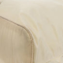 PRADA Backpack Nylon White Silver Auth 149274-23