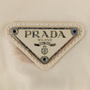 PRADA Backpack Nylon White Silver Auth 149274-27