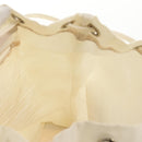 PRADA Backpack Nylon White Silver Auth 149274-31