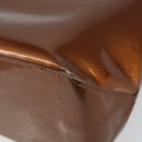 LOUIS VUITTON Monogram Vernis Reade PM Hand Bag Bronze M91146 LV Auth 149275-15