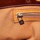 LOUIS VUITTON Monogram Vernis Reade PM Hand Bag Bronze M91146 LV Auth 149275-20