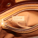 LOUIS VUITTON Monogram Vernis Reade PM Hand Bag Bronze M91146 LV Auth 149275-12