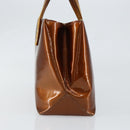 LOUIS VUITTON Monogram Vernis Reade PM Hand Bag Bronze M91146 LV Auth 149275-3