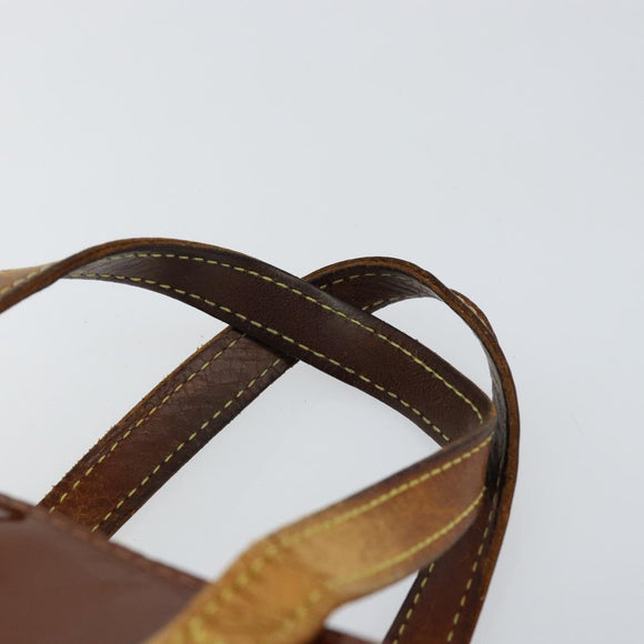 LOUIS VUITTON Monogram Vernis Reade PM Hand Bag Bronze M91146 LV Auth 149275