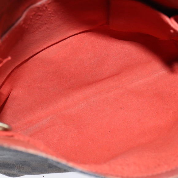 LOUIS VUITTON Damier Ebene Musette Salsa Long Shoulder Bag N51300 LV Auth 149276