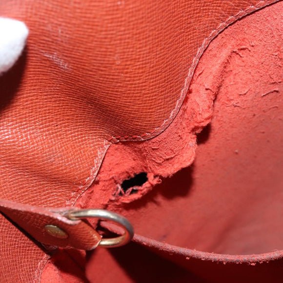 LOUIS VUITTON Damier Ebene Musette Salsa Long Shoulder Bag N51300 LV Auth 149276