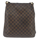 LOUIS VUITTON Damier Ebene Musette Salsa Long Shoulder Bag N51300 LV Auth 149276-2