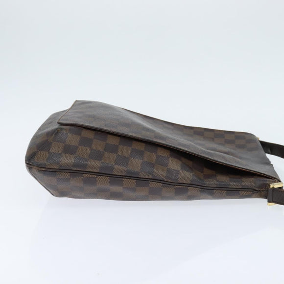 LOUIS VUITTON Damier Ebene Musette Salsa Long Shoulder Bag N51300 LV Auth 149276