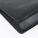 LOUIS VUITTON Epi Pochette Homme Clutch Bag Black Noir M52522 LV Auth 149278-16