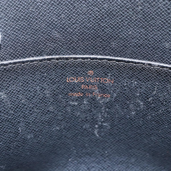 LOUIS VUITTON Epi Pochette Homme Clutch Bag Black Noir M52522 LV Auth 149278