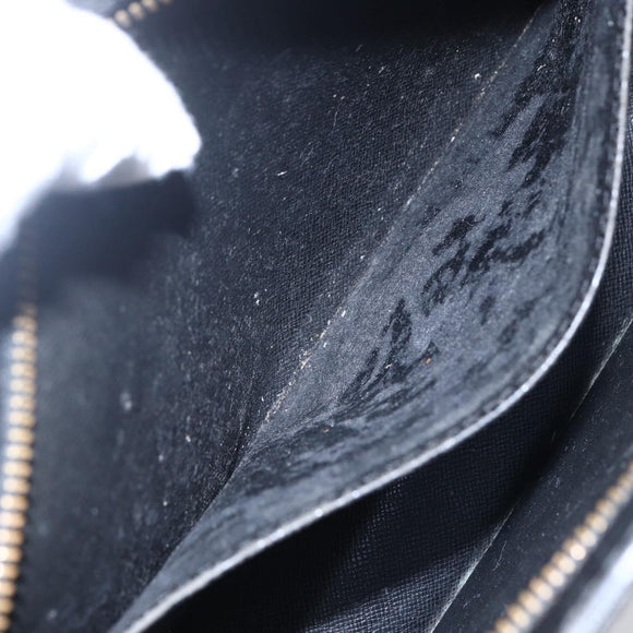 LOUIS VUITTON Epi Pochette Homme Clutch Bag Black Noir M52522 LV Auth 149278