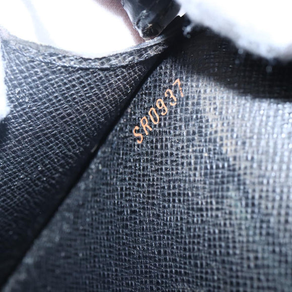 LOUIS VUITTON Epi Pochette Homme Clutch Bag Black Noir M52522 LV Auth 149278