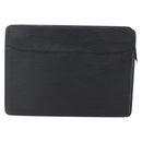 LOUIS VUITTON Epi Pochette Homme Clutch Bag Black Noir M52522 LV Auth 149278-13
