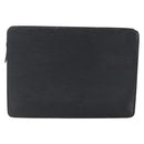 LOUIS VUITTON Epi Pochette Homme Clutch Bag Black Noir M52522 LV Auth 149278-2
