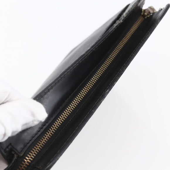 LOUIS VUITTON Epi Pochette Homme Clutch Bag Black Noir M52522 LV Auth 149278