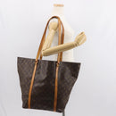 LOUIS VUITTON Monogram Sac Shopping GM Tote Bag M51110 LV Auth 149282-23
