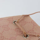 GUCCI GG Canvas Pouch Pink 039 1054 Auth 149283-10