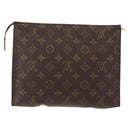 LOUIS VUITTON Monogram Poche Toilette 26 Pouch M47542 LV Auth 149284-2