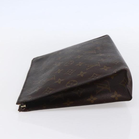 LOUIS VUITTON Monogram Poche Toilette 26 Pouch M47542 LV Auth 149285