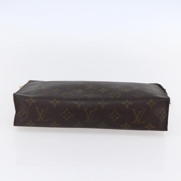 LOUIS VUITTON Monogram Poche Toilette 26 Pouch M47542 LV Auth 149285