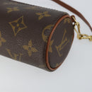 LOUIS VUITTON Monogram Papillon Pouch LV Auth 149286-9