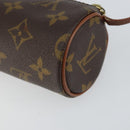 LOUIS VUITTON Monogram Papillon Pouch LV Auth 149286-15