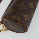 LOUIS VUITTON Monogram Papillon Pouch LV Auth 149286-16