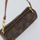 LOUIS VUITTON Monogram Papillon Pouch LV Auth 149286-6