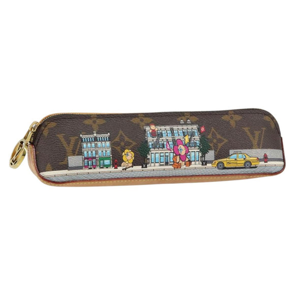 LOUIS VUITTON Monogram Vivienne Trousse Elizabeth Pen Case GI0828 LV Auth 149287