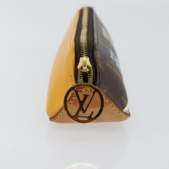 LOUIS VUITTON Monogram Vivienne Trousse Elizabeth Pen Case GI0828 LV Auth 149287