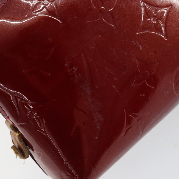 LOUIS VUITTON Pochette Cosmetic PM Pouch Rouge Grunadine M91746 Auth 149288