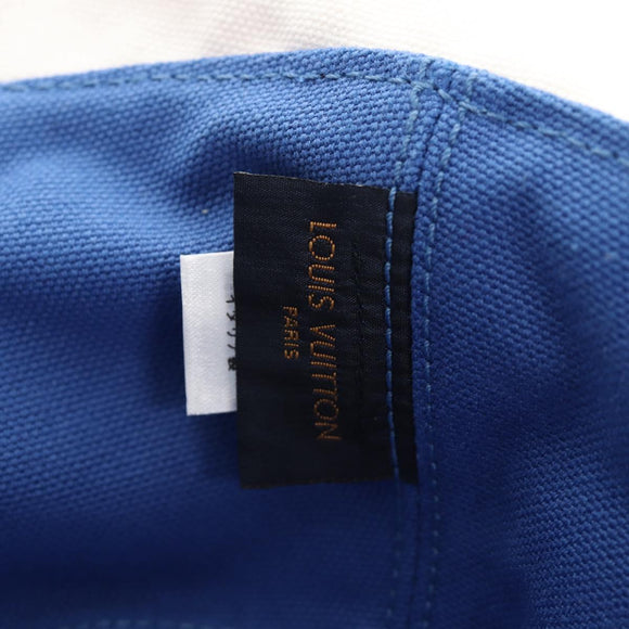 LOUIS VUITTON Knochenfarbenes Panel-Cap Canvas Multicolor MP2736 LV Auth 149292M
