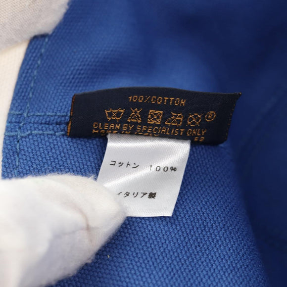 LOUIS VUITTON Bone Color Panel Hat Canvas Multicolor MP2736 LV Auth 149292M