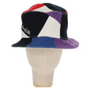 LOUIS VUITTON Bone Color Panel Hat Canvas Multicolor MP2736 LV Auth 149292M-14