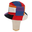 LOUIS VUITTON Bone Color Panel Hat Canvas Multicolor MP2736 LV Auth 149292M-3