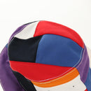 LOUIS VUITTON Bone Color Panel Hat Canvas Multicolor MP2736 LV Auth 149292M-8
