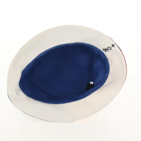 LOUIS VUITTON Knochenfarbenes Panel-Cap Canvas Multicolor MP2736 LV Auth 149292M