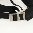 PRADA Backpack Nylon Black Silver Auth 149300V-10