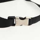 PRADA Backpack Nylon Black Silver Auth 149300V-13