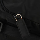 PRADA Backpack Nylon Black Silver Auth 149300V-22