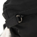 PRADA Backpack Nylon Black Silver Auth 149300V-25