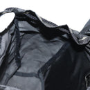 PRADA Backpack Nylon Black Silver Auth 149300V-30